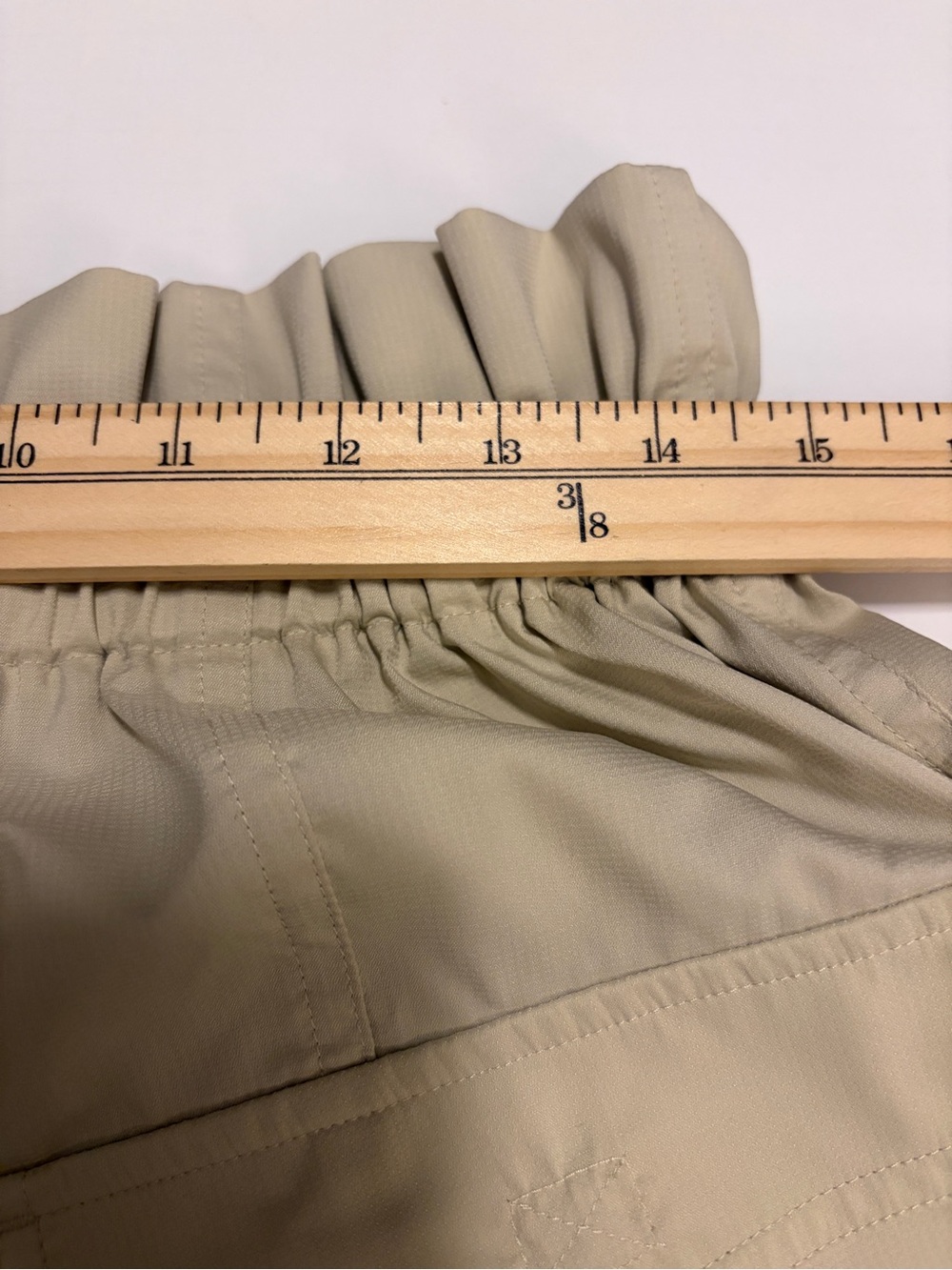 Girlfriend Collective Cora Pocket Paper bag Shorts size Large - Picture 8 of 9